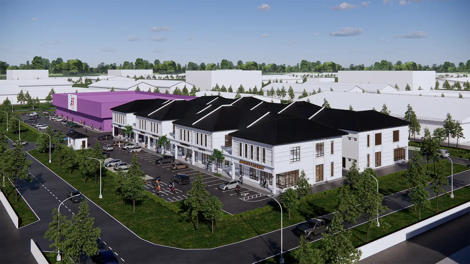 Ecco Point Merlimau | 80' x 65' Super Wide 2 Storey Commercial Shop Lot