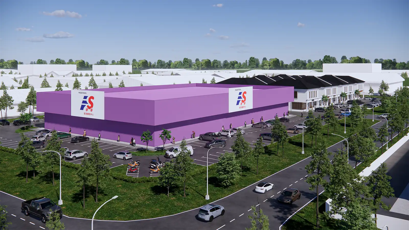 Ecco Point Merlimau | 80' x 65' Super Wide 2 Storey Commercial Shop Lot