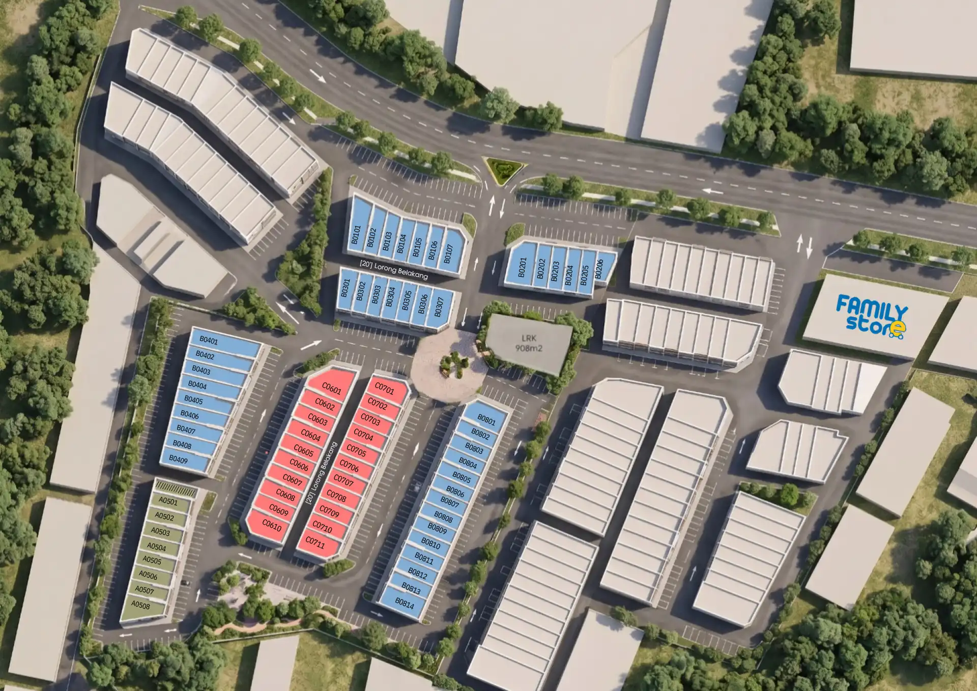 Green Point Seremban | Site Plan